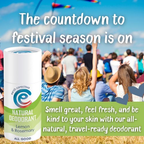 Festival natural deodorant