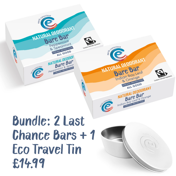 Bundle: 2 Last Chance Bars + 1 Eco Travel Tin - Strong Protection