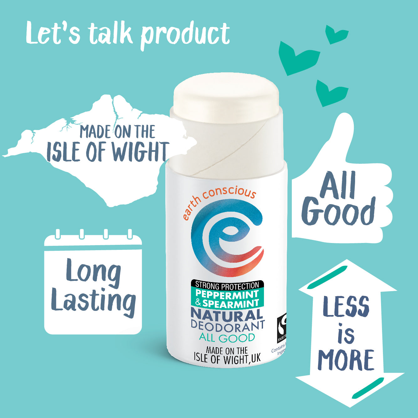 Earth Conscious Natural Organic Deodorant