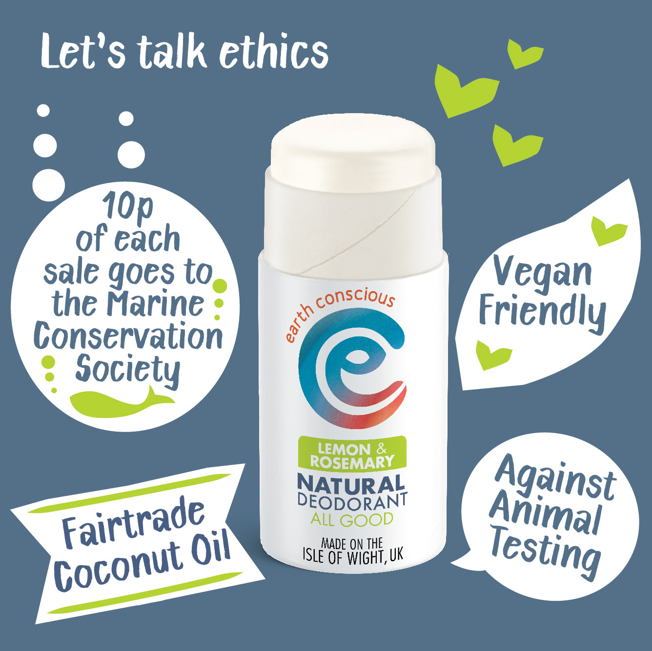 Cruelty Free Natural Deodorant
