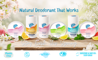 Natural Deodorant UK | Plastic Free & Aluminium Free | Earth Conscious