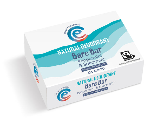 Earth Conscious Bare Bar Peppermint and Spearmint - natural deodorant