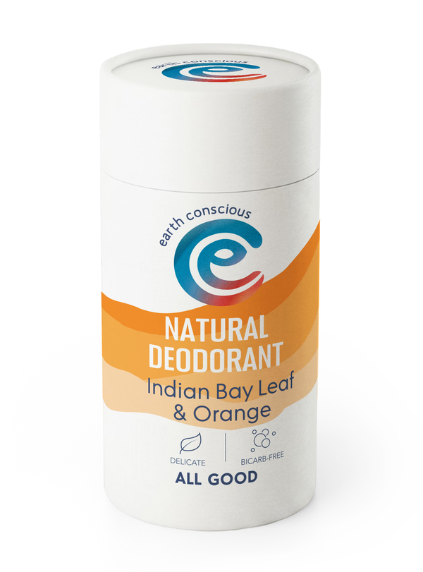 Indian Bay Leaf & Orange Natural Deodorant Stick - Bicarb-free