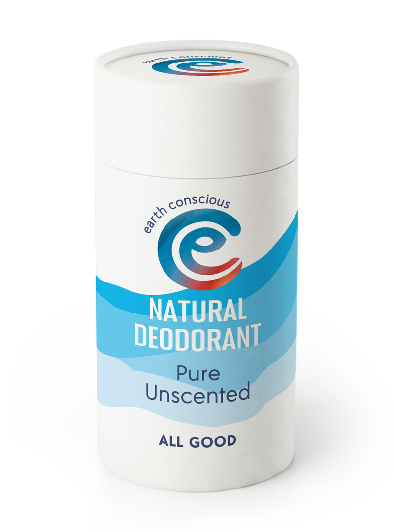 PURE UNSCENTED DEODORANT STICK 90g – Earth Conscious
