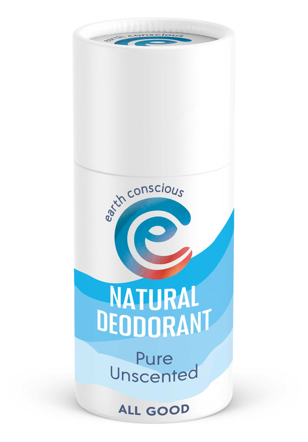 Earth Conscious Stick Pure Unscented - natural unscented deodorant