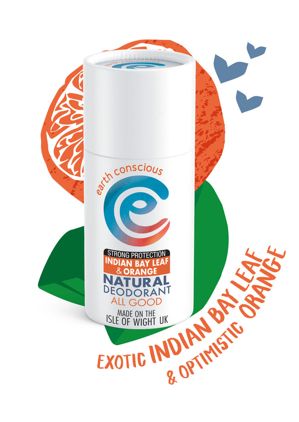 Indian Bay Leaf & Orange Natural Deodorant Stick